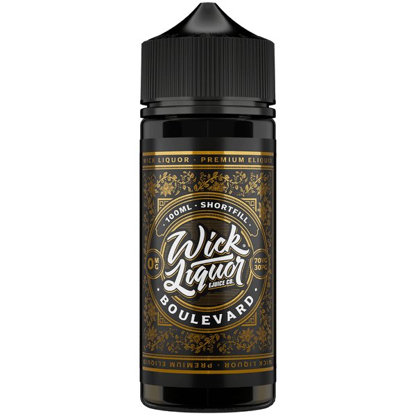 Wick Liquor 100ml E-liquids - Boulevard - Mcr Vape Distro