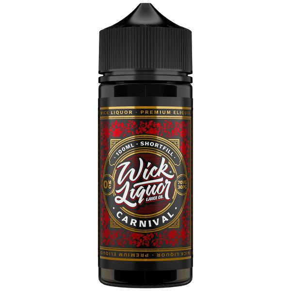 Wick Liquor 100ml E-liquids - Carnival - Mcr Vape Distro