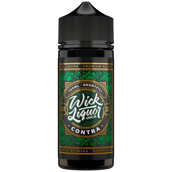 Wick Liquor 100ml E-liquids - Contra - Mcr Vape Distro