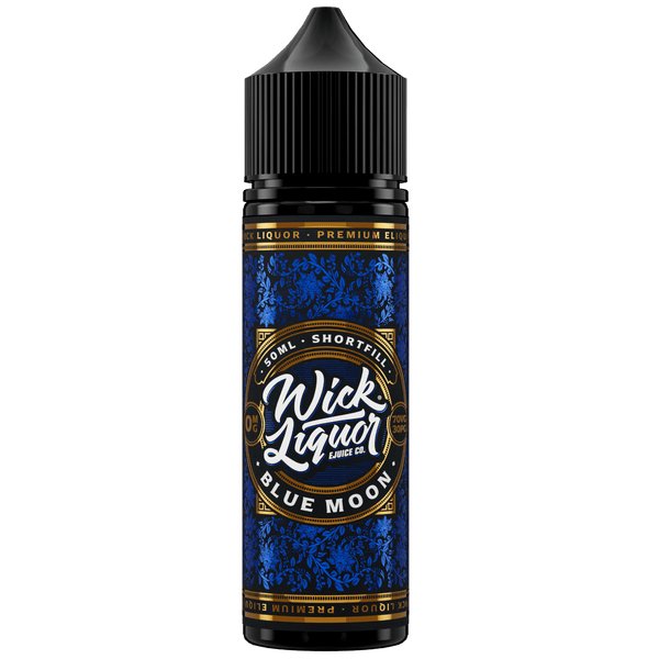 Wick Liquor 50ml E-liquids - Blue Moon Big Block - Mcr Vape Distro