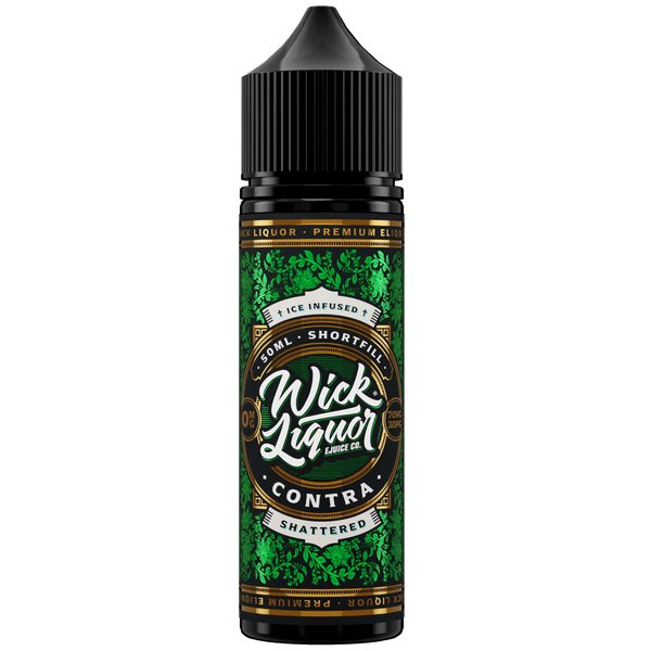 Wick Liquor 50ml E-liquids - Contra Shattered Big Block - Mcr Vape Distro