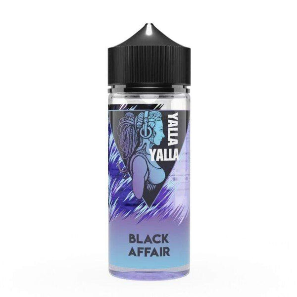 Yalla Yalla Black Affair E-Liquid-100ml - Mcr Vape Distro