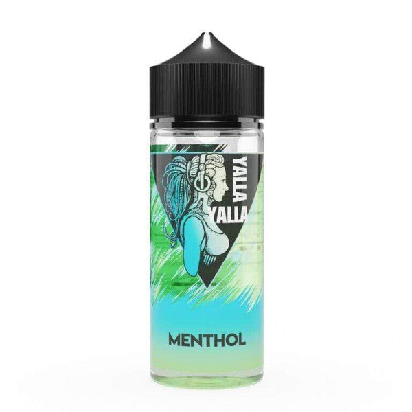 Yalla Yalla Menthol E-Liquid-100ml - Mcr Vape Distro