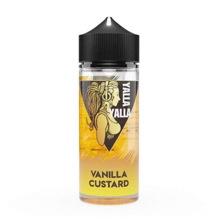 Yalla Yalla Vanilla Custard E-Liquid-100ml - Mcr Vape Distro