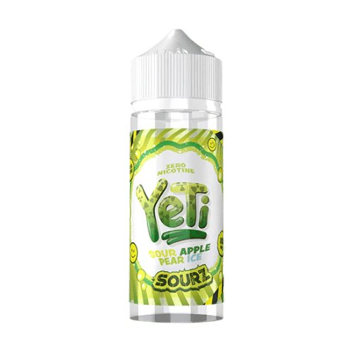 Yeti Sourz - Apple Pear Ice - 100ml Shortfill - Mcr Vape Distro