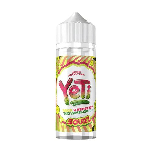 Yeti Sourz - Sour Raspberry Watermelon Ice - 100ml Shortfill - Mcr Vape Distro