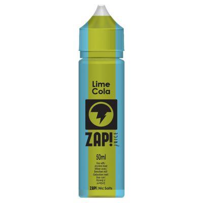 ZAP JUICE - COLA SERIES - LIME - 50ML - Mcr Vape Distro