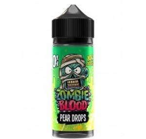 ZOMBIE BLOOD - PEAR DROPS - 100ML - Mcr Vape Distro