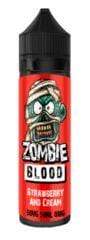 ZOMBIE BLOOD - STRAWBERRY CREAM - 50ML - Mcr Vape Distro